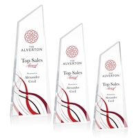 The exquisite Hudson VividPrint™ Award is a tall freestanding award that......