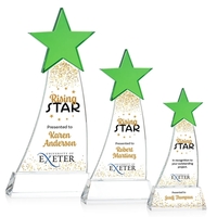 Manolita VividPrint™ Award - Green/Clear