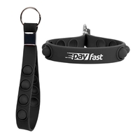 Push Pop Fidget Keychain with Ring