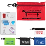 Jupiter 12 Piece First Aid Protection Pack in Zipper Pouch