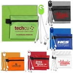 ReCharge Zip Mobile Tech Charging Cables in Zipper Pouch