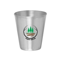 Introducing our 2.5 oz. Stainless Steel Shot Glasses-perfect for weddings,...