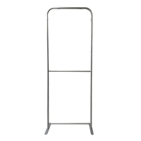 3'W x 96"H EuroFit Straight Wall Hardware Only