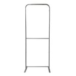 3'W x 96"H EuroFit Straight Wall Hardware Only