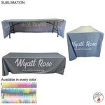 Sublimated PREMIUM Cloth for 8' table, Drape Style