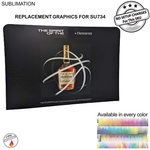 Replacement Full Color Graphics Double Sided for 10'W x 8'H