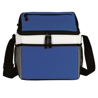 Tri-Color 8 bottle cooler made of poly + PU. Insulated, heat-sealed... from...