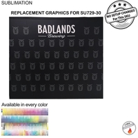Replacement Graphics Single sided 10'w x 8'h