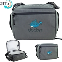 Cooler bag with insulation, handles, shoulder strap, water-resistant zipper,...