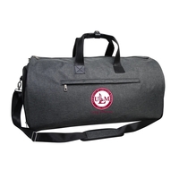 carry-on duffle serves as a garment bag for suits, When folded... from ASI...
