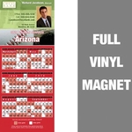 Pro Baseball Schedule Vinyl Magnet (3 1/2"x8 1/2")