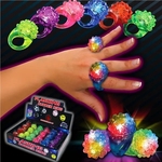 Flower Shaped LED Jelly Rings