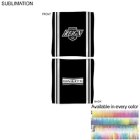 Colored Sublimated Rally, Skate Towels with Jersey stripes, 12x12, Sublimated...
