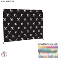 Step and Repeat 8'W x 8'H EuroFit Straight Wall Display Kit,... from ASI...