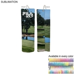 Microfiber Suede Shammy Golf Towel, 5x18, Trifold