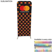 Business 2'W x 78"H EuroFit Straight Wall Display Kit, with Full... from ASI...