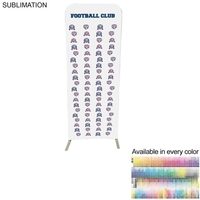 Sports Team 2'W x 78"H EuroFit Straight Wall Display Kit, with... from ASI...