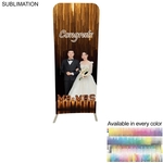 Wedding Photo 2'W x 78"H EuroFit Straight Wall Display Kit
