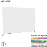Product Branding 8'W x 8'H EuroFit Straight Wall Display Kit, with... from...