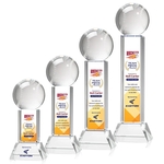 Baseball VividPrint™ Award on Stowe - Clear