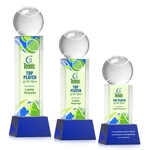 Tennis Ball VividPrint™ Award on Belcroft - Blue