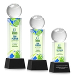 Tennis Ball VividPrint™ Award on Belcroft - Black