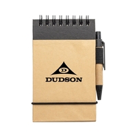 Recycled notebook and pen combo 3" wide x 5" high with... from ASI 84592 St...