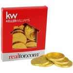 House Window Box - Gold Chocolate Coins