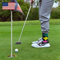 Quarter or crew length custom socks for golf tournaments, branded course......