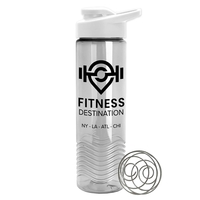 24 oz. Tritan™ Shaker Bottle with Drink thru lid and Mixing... from ASI 55990...