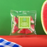 Gummy Candy Watermelon Wedges dusted with delightfully tart sugar crystals......