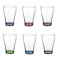 Smooth contour beer glass, 12 oz. plus 1 color silkscreen imprint... from ASI...