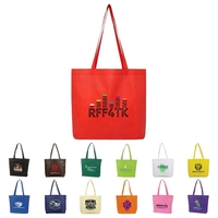 Non-woven shopping tote bag with large capacity, two 28" long shoulder......