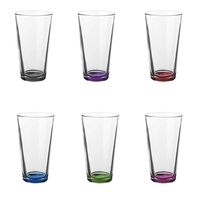 Clear thick wall pint glass, 16 oz. plus 1 color silkscreen... from ASI 37218...