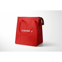 13" x 15" x 10" 90GSM non-woven polypropylene insulated tote with... from ASI...