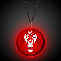 2" LED lighted badge medallion with j-hook attachment.... from ASI 42016...