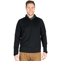 Men's 75/19/6 polyester, rayon and spandex Seaport quarter-zipper pullover...