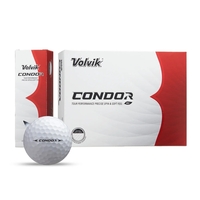 Volvik Condor golf balls; Box contains 12 white balls and includes... from...
