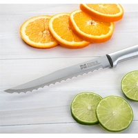 Serrated slicer knife with 7" blade.... from ASI 35560 American Made Cutlery...