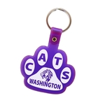 Paw Shaped Flexible Key Tag