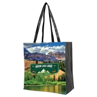 Full Gusseted Tote-Full Color Design on Front - Back Side is... from ASI...