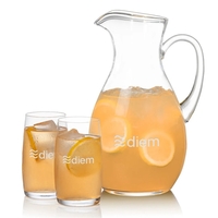 Just right for relaxed entertaining, our Geneva Pitcher is paired with......
