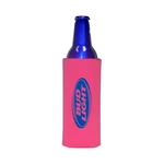 Premium Collapsible 16oz Budweiser Aluminum Bottle Insulator