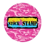 Urban Camo Full Color 8" Round Shaped Mouse Pad