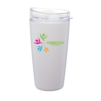 16 oz. Thumb Slide Coffee Tumbler (Full Color Imprint)
