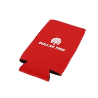 4" x 7" Tall Boy neoprene can cooler with silkscreen imprint..... from ASI...
