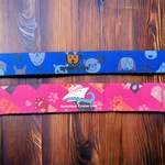 Extra Small - Medium: 5/8" Wide Dye-Sub Pet Leash - Imported