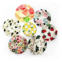 Digitally printed bowl covers made out of beeswax!... from ASI 30250 AZX...