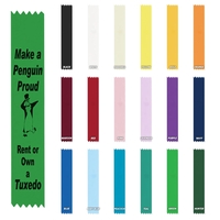 Premium grade custom ribbon with pinked edges, 1 5/8" x 10".... from ASI...