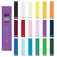 Premium grade custom ribbon with pinked edges, 2" x 10".... from ASI 93520...